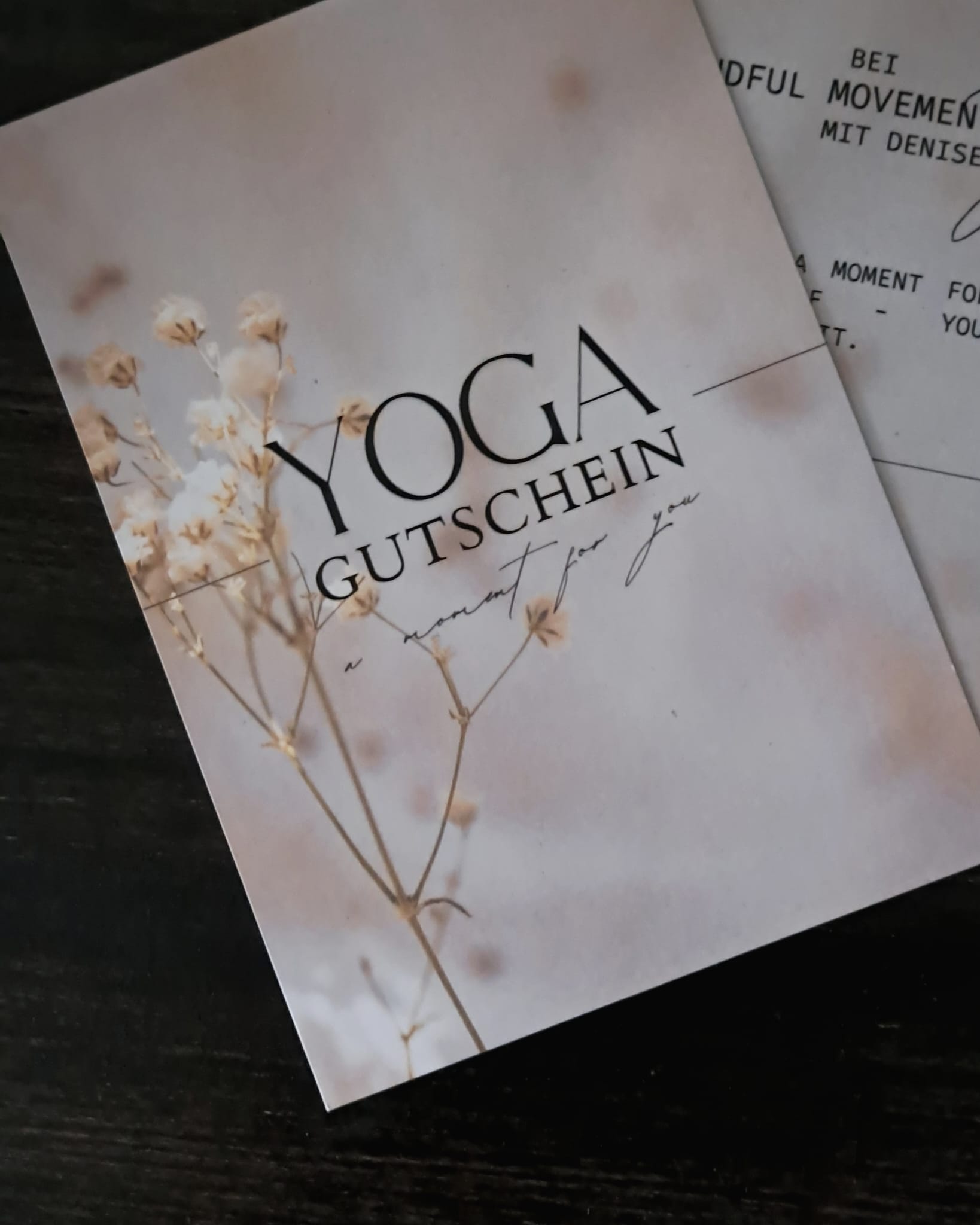 Yoga Gutschein Dresden